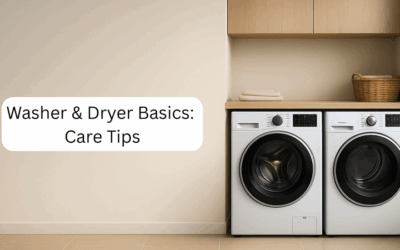 Washer & Dryer Basics: Care Tips